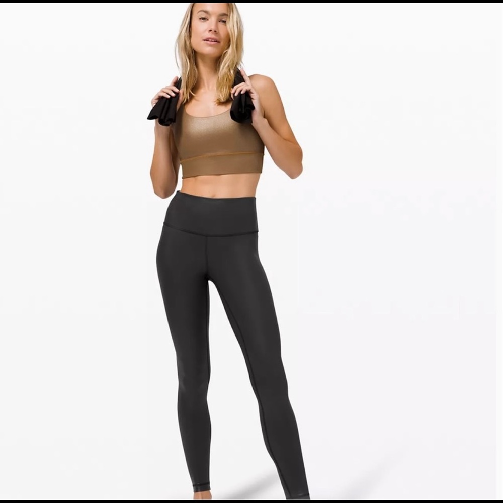 *Rare*Special Edition Wunder Under HR Tight 28” | Energy Bra Long Line Shine